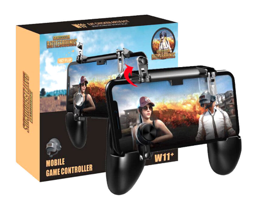 Joystick Gamepad L1 R1 para Celular Android Ios Iphone Mira Tiro Gatilho  para Jogo Pubg Free Fire Universal